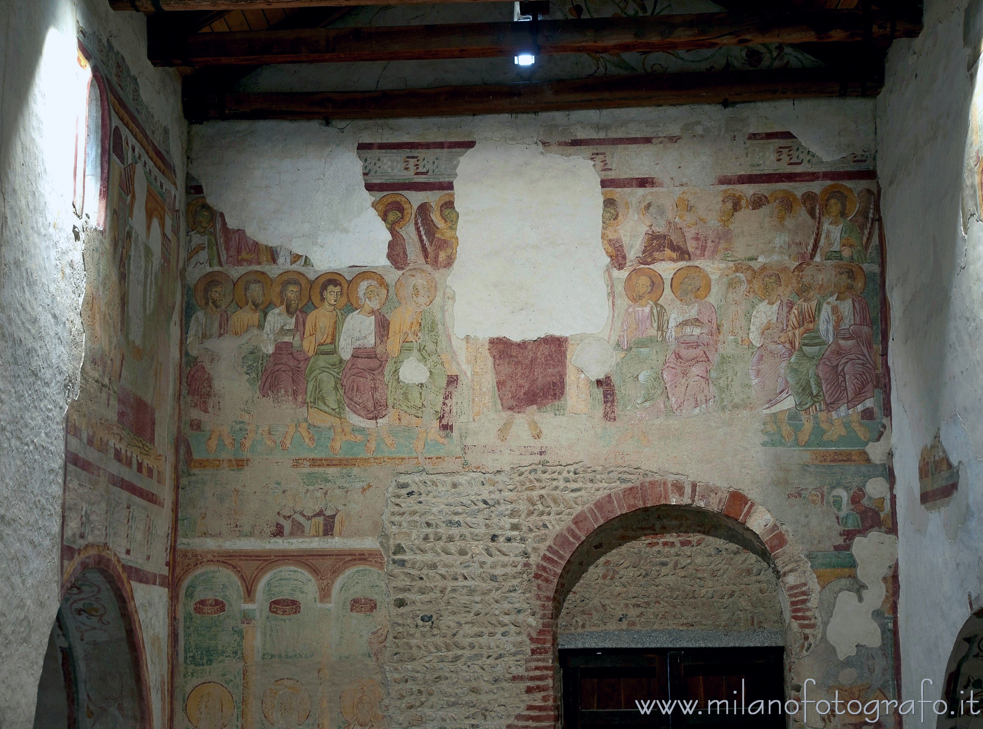 Oleggio (Novara) - Affresco del Giudizio Universale nella Chiesa di San Michele